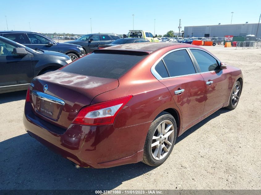 2009 Nissan Maxima 3.5 Sv VIN: 1N4AA51E39C836475 Lot: 37871088