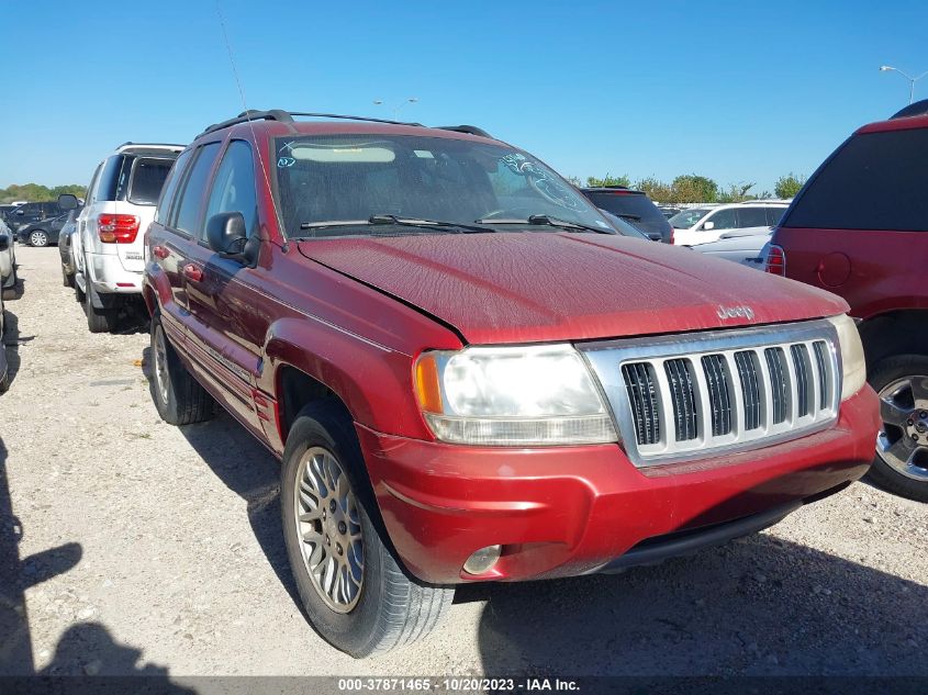 2004 Jeep Grand Cherokee Limited VIN: 1J4GX58N44C247639 Lot: 37871465