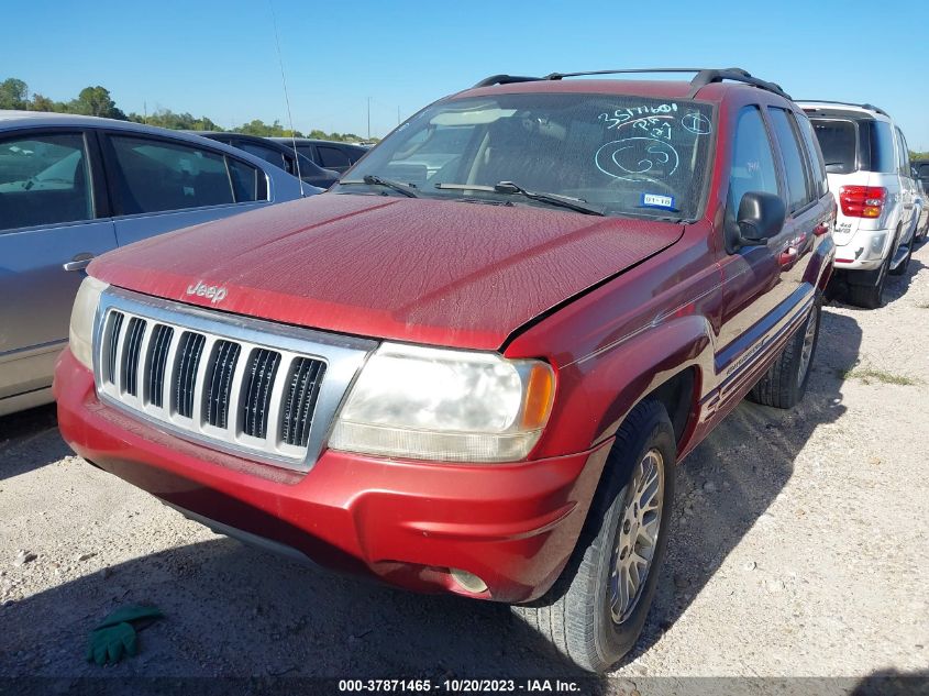 2004 Jeep Grand Cherokee Limited VIN: 1J4GX58N44C247639 Lot: 37871465