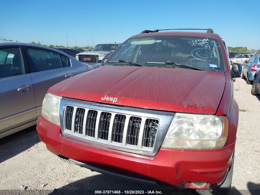 2004 Jeep Grand Cherokee Limited VIN: 1J4GX58N44C247639 Lot: 37871465