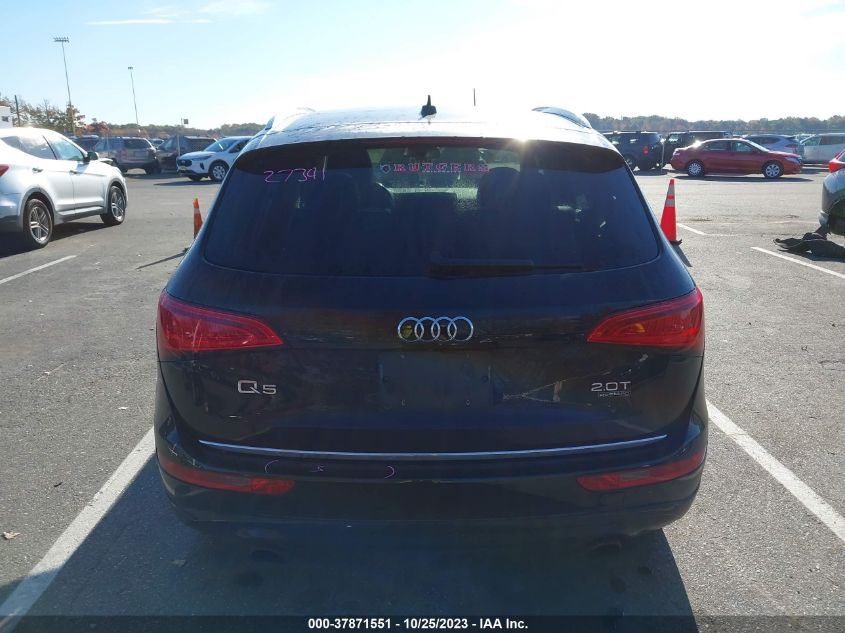 2015 Audi Q5 2.0T Premium VIN: WA1LFAFP7FA095336 Lot: 37871551