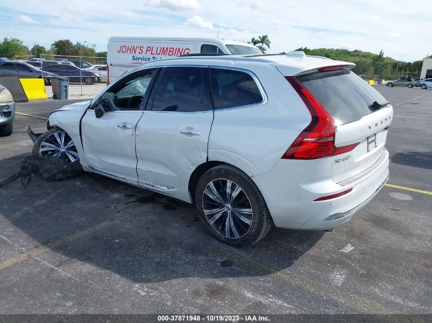 2022 Volvo Xc60 B5 Inscription VIN: YV4L12DL4N1025024 Lot: 37871948