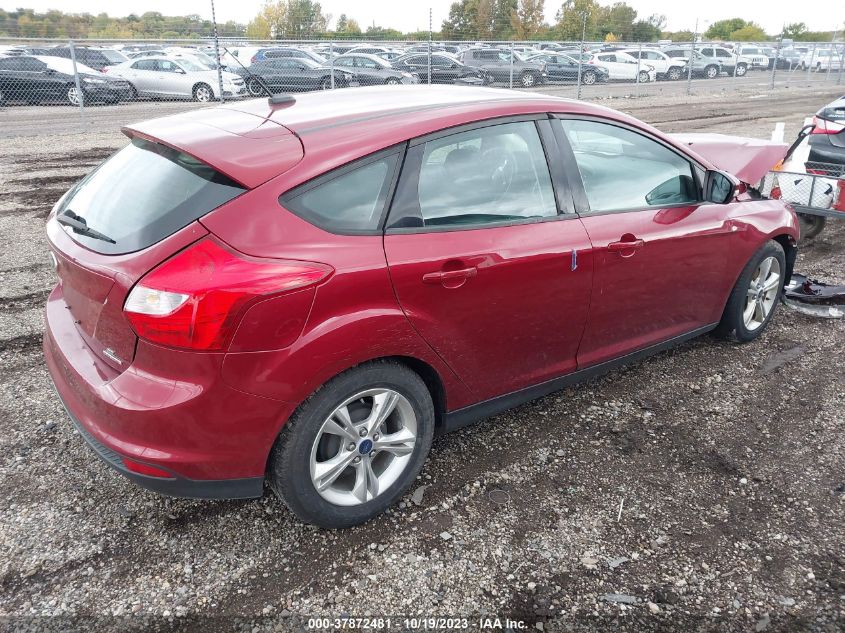 2014 Ford Focus Se VIN: 1FADP3K27EL136831 Lot: 37872481