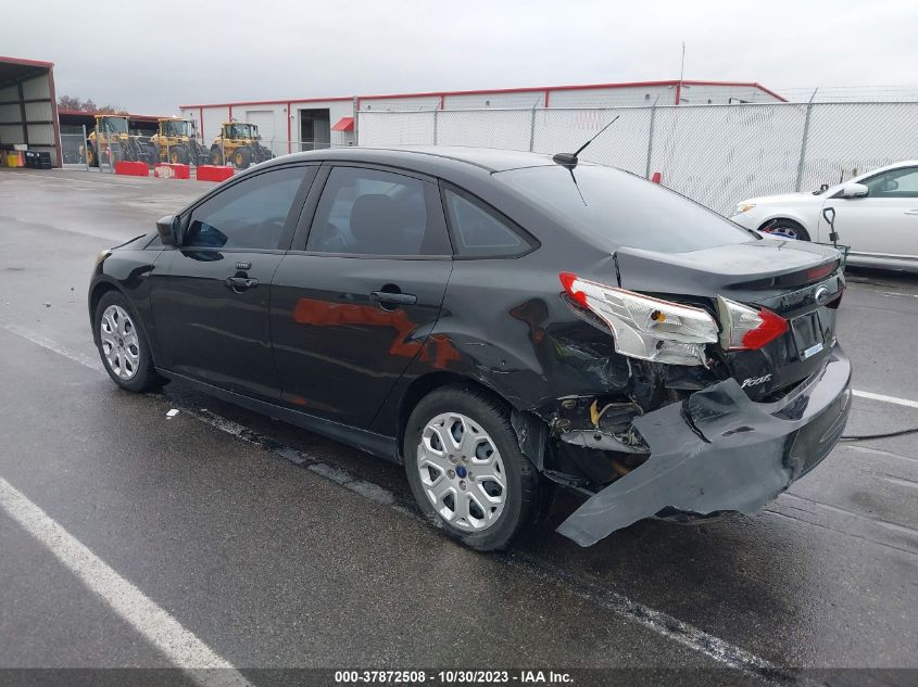 2012 Ford Focus Se VIN: 1FAHP3F23CL464434 Lot: 37872508