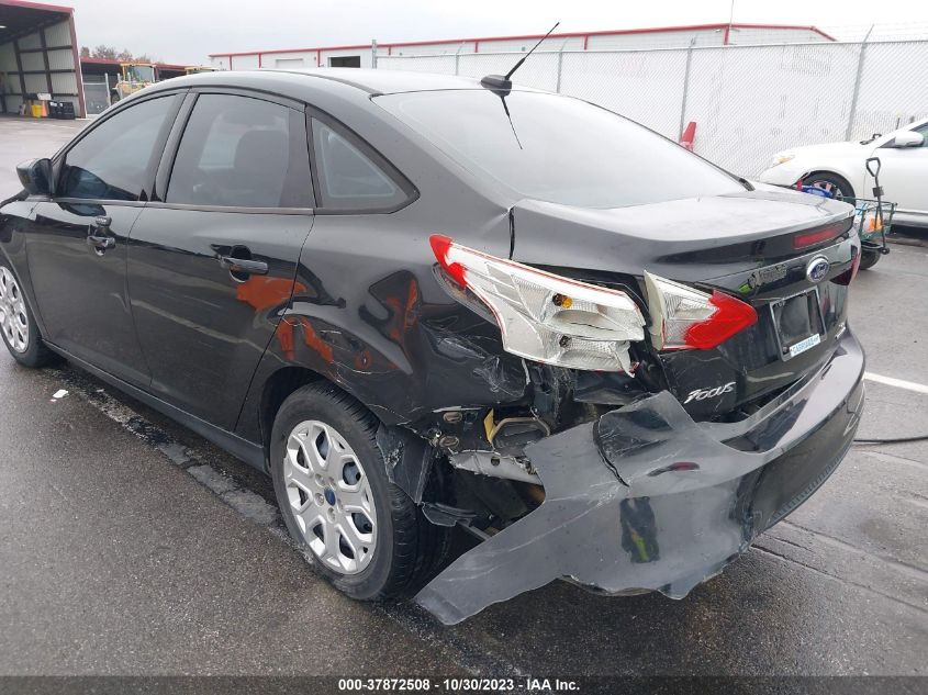 2012 Ford Focus Se VIN: 1FAHP3F23CL464434 Lot: 37872508