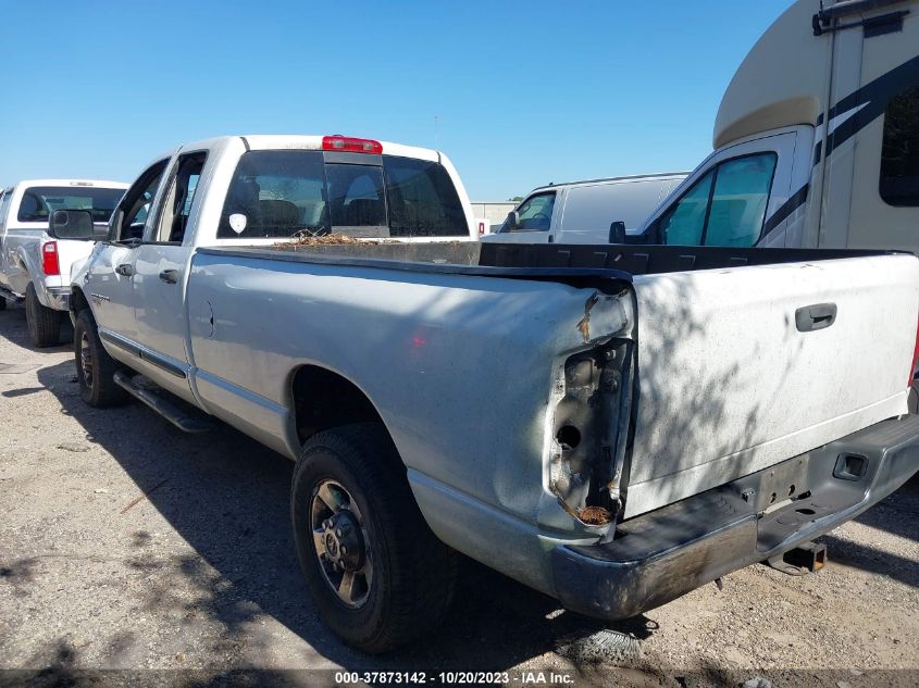 2006 Dodge Ram 2500 Slt/Sport VIN: 1D7KS28C26J158961 Lot: 37873142