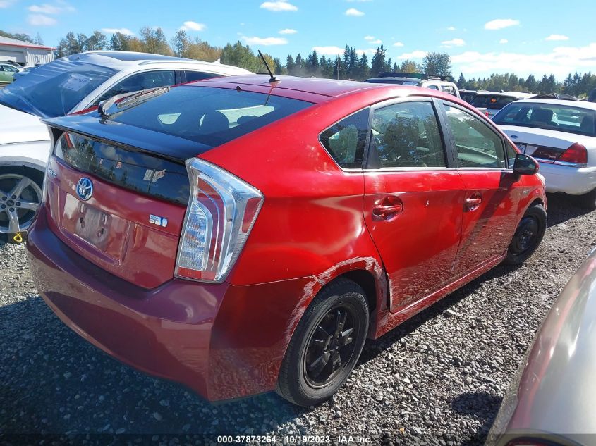 2015 Toyota Prius Two VIN: JTDKN3DU6F0431833 Lot: 37873264