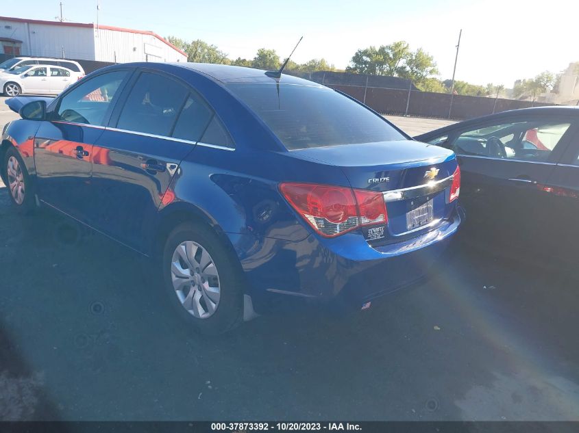 2012 Chevrolet Cruze Ls VIN: 1G1PC5SH5C7290603 Lot: 37873392