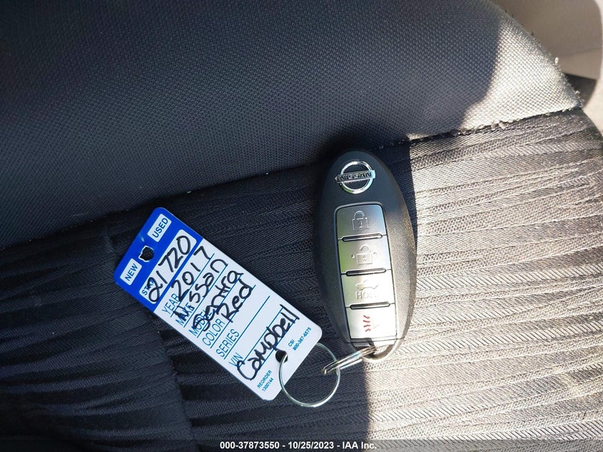 2017 Nissan Sentra Sv VIN: 3N1AB7AP9HY259951 Lot: 37873550