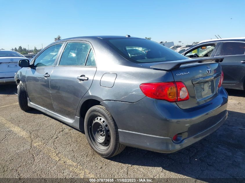 2009 Toyota Corolla VIN: 1NXBU40E69Z114344 Lot: 37873635