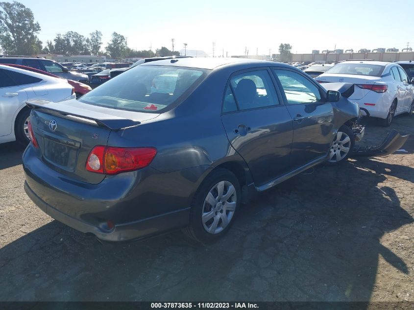 2009 Toyota Corolla VIN: 1NXBU40E69Z114344 Lot: 37873635