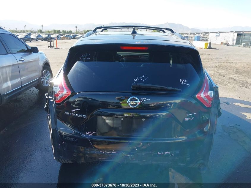 2016 Nissan Murano Sv VIN: 5N1AZ2MG2GN161049 Lot: 37873678