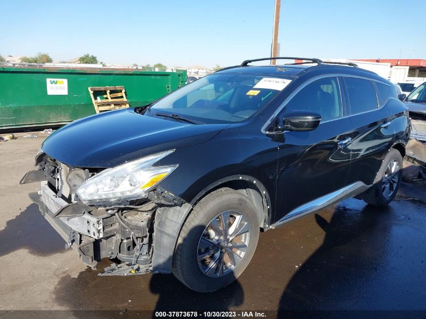 2016 Nissan Murano Sv VIN: 5N1AZ2MG2GN161049 Lot: 37873678