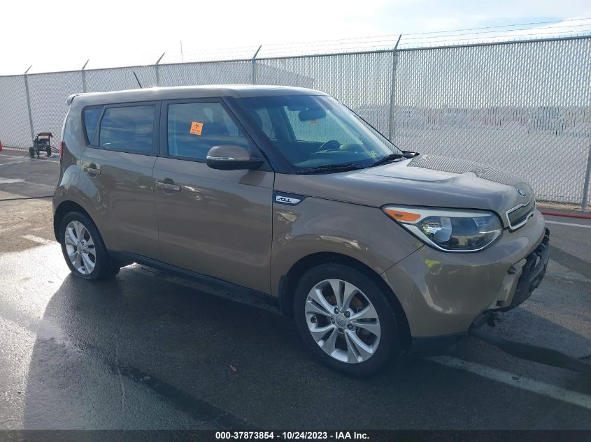 2014 Kia Soul + VIN: KNDJP3A50E7107592 Lot: 37873854