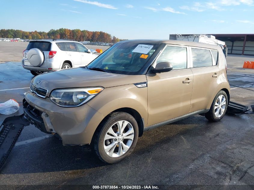 2014 Kia Soul + VIN: KNDJP3A50E7107592 Lot: 37873854