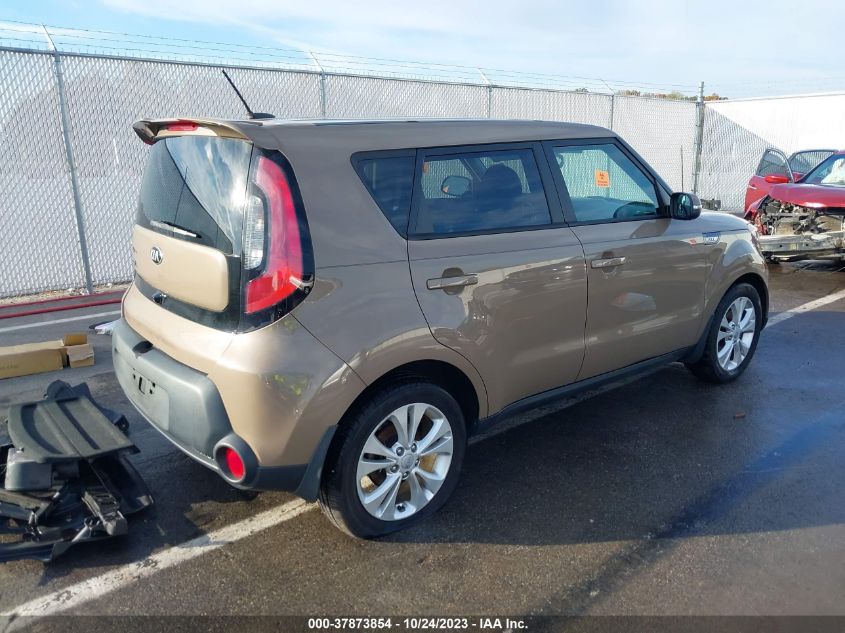 2014 Kia Soul + VIN: KNDJP3A50E7107592 Lot: 37873854