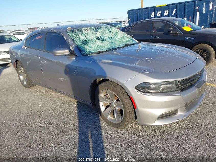 2015 Dodge Charger Sxt VIN: 2C3CDXHG6FH870257 Lot: 37874044