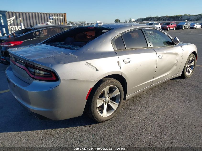 2015 Dodge Charger Sxt VIN: 2C3CDXHG6FH870257 Lot: 37874044