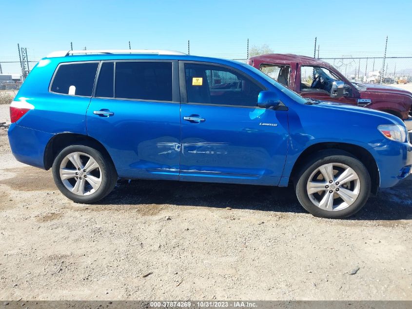 2008 Toyota Highlander Limited VIN: JTEDS42A782008620 Lot: 37874269
