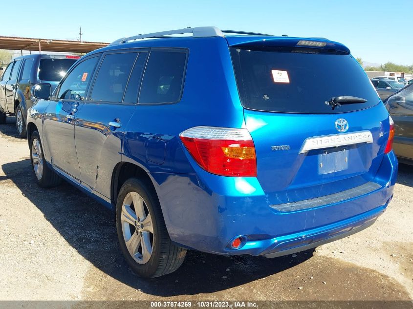 2008 Toyota Highlander Limited VIN: JTEDS42A782008620 Lot: 37874269