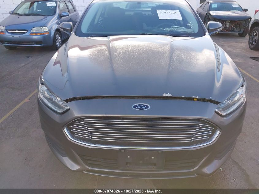 2013 Ford Fusion Se VIN: 3FA6P0H7XDR140527 Lot: 37874326