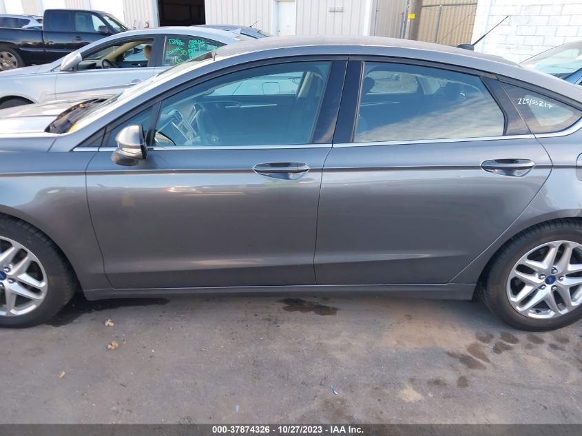 2013 Ford Fusion Se VIN: 3FA6P0H7XDR140527 Lot: 37874326