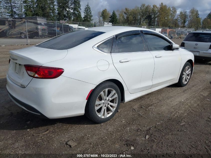 2015 Chrysler 200 Limited VIN: 1C3CCCAB1FN747483 Lot: 37874606