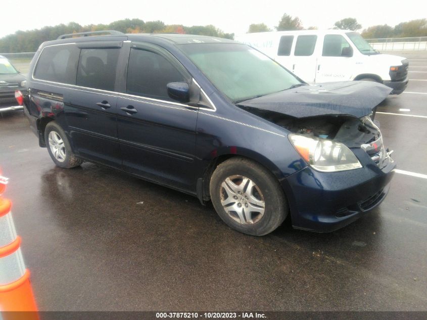 2007 Honda Odyssey Ex-L VIN: 5FNRL38607B076497 Lot: 37875210