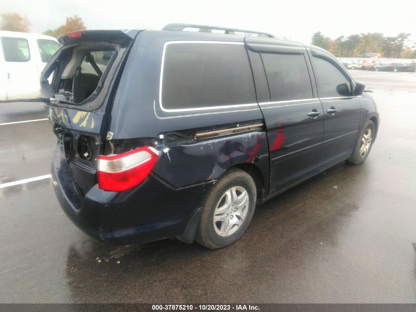 2007 Honda Odyssey Ex-L VIN: 5FNRL38607B076497 Lot: 37875210