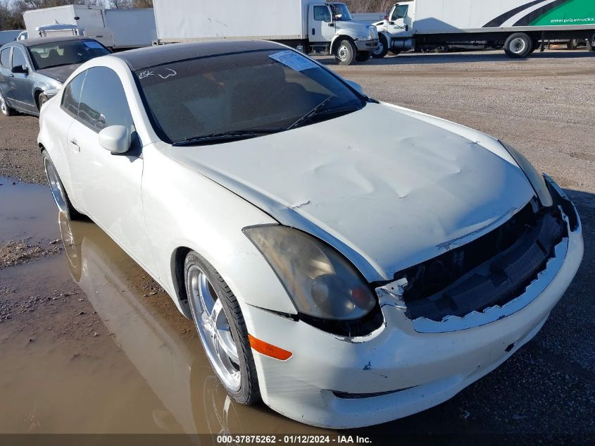 2003 Infiniti G35 Leather VIN: JNKCV54E63M225584 Lot: 37875262