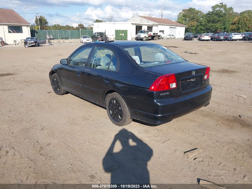 2005 Honda Civic Lx VIN: 2HGES16565H590735 Lot: 37875308