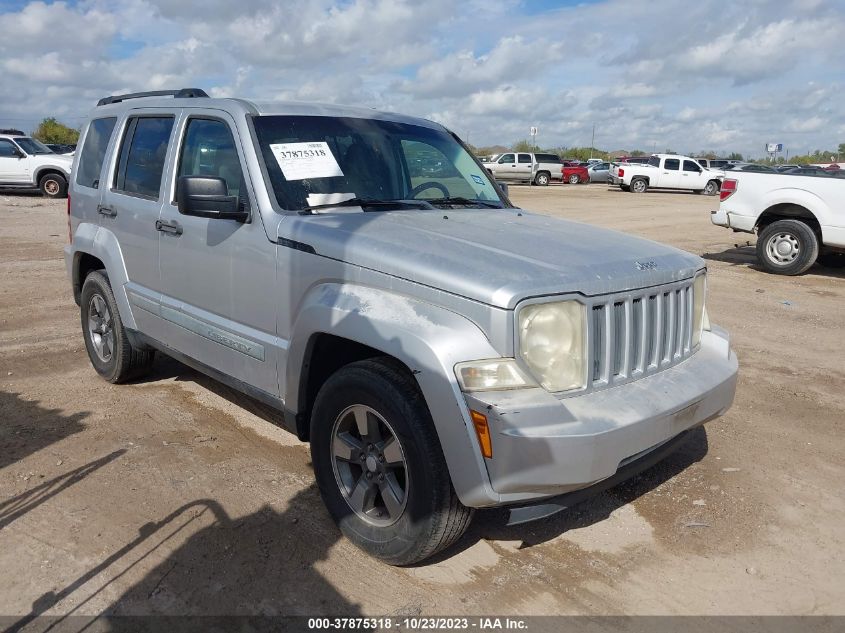 1J8GN28K98W253434 2008 Jeep Liberty Sport