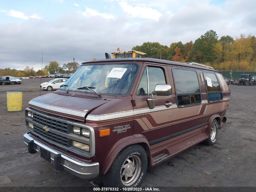 1992 Chevrolet G20 VIN: 2GBEG25K8N4141582 Lot: 37875332