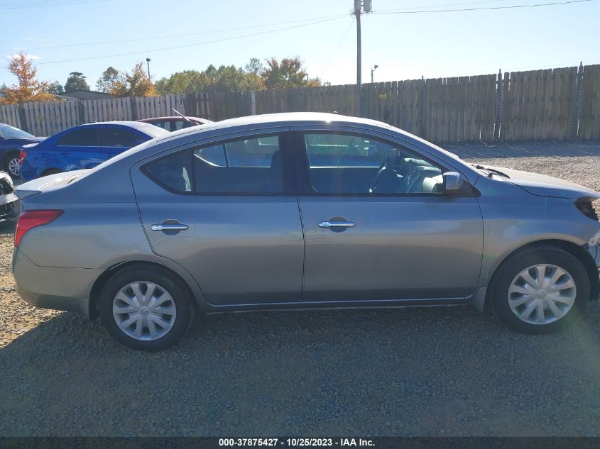 2014 Nissan Versa Sv VIN: 3N1CN7AP9EL808301 Lot: 37875427