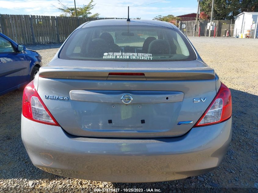 2014 Nissan Versa Sv VIN: 3N1CN7AP9EL808301 Lot: 37875427