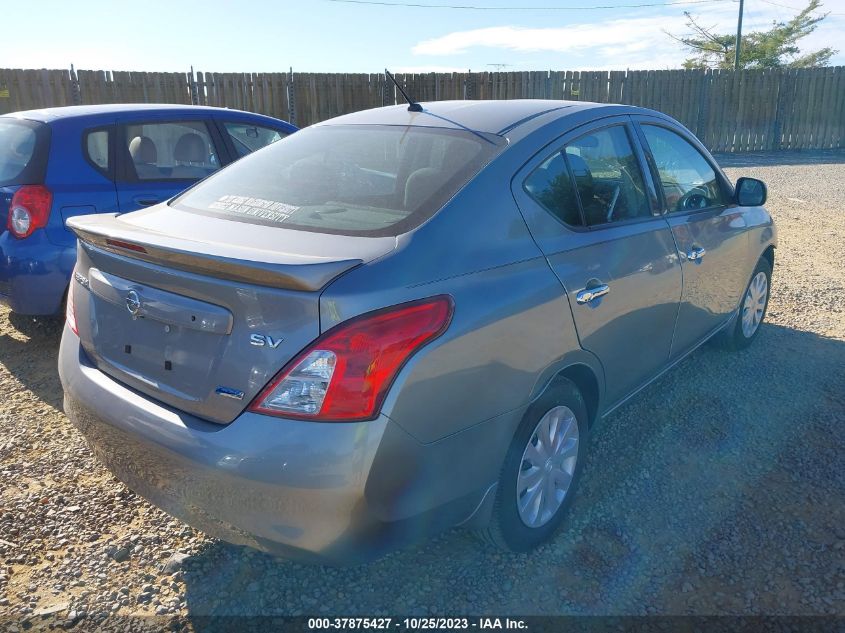 2014 Nissan Versa Sv VIN: 3N1CN7AP9EL808301 Lot: 37875427