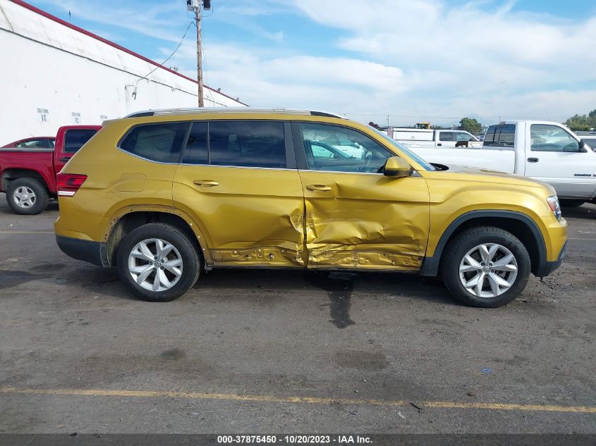 2018 Volkswagen Atlas 3.6L V6 Se VIN: 1V2KR2CA9JC525197 Lot: 37875450