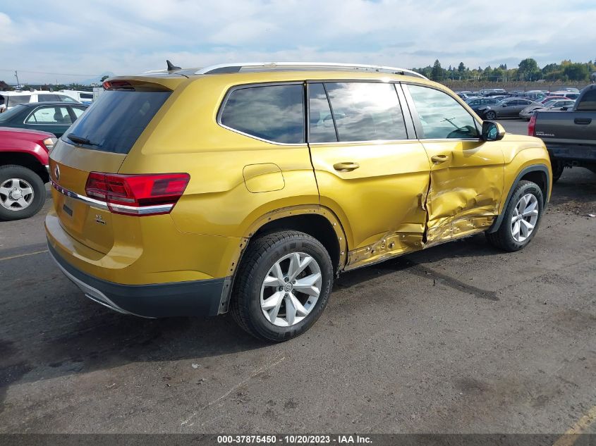 2018 Volkswagen Atlas 3.6L V6 Se VIN: 1V2KR2CA9JC525197 Lot: 37875450