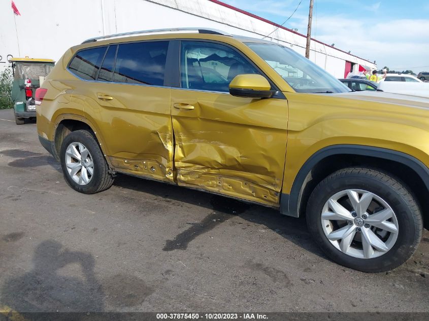 2018 Volkswagen Atlas 3.6L V6 Se VIN: 1V2KR2CA9JC525197 Lot: 37875450