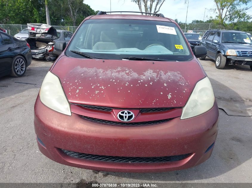 2006 Toyota Sienna Ce/Le VIN: 5TDZA23C46S466638 Lot: 37875838