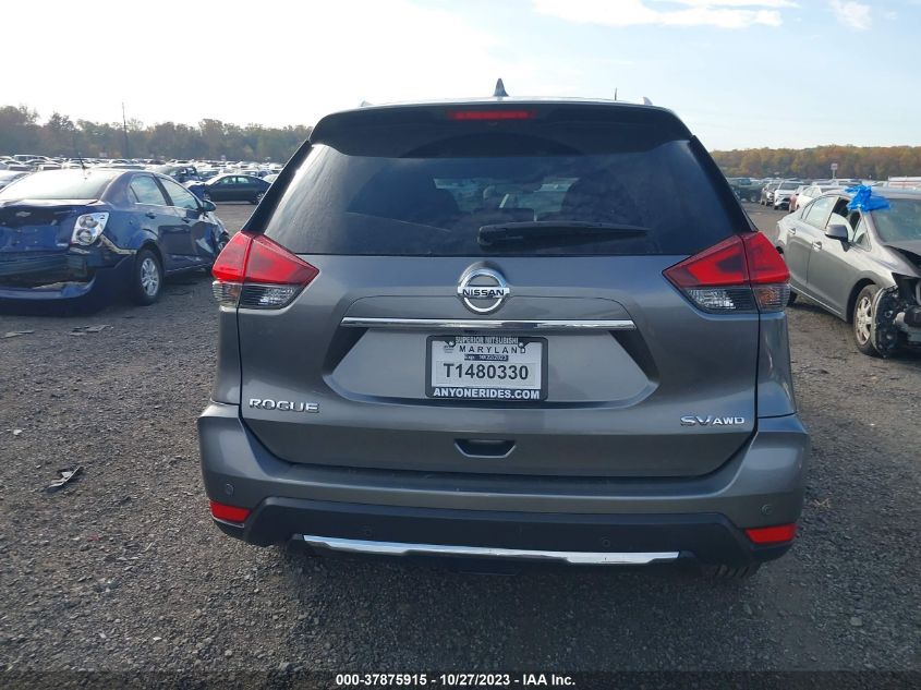 2020 Nissan Rogue Sv Intelligent Awd VIN: JN8AT2MV1LW139301 Lot: 37875915