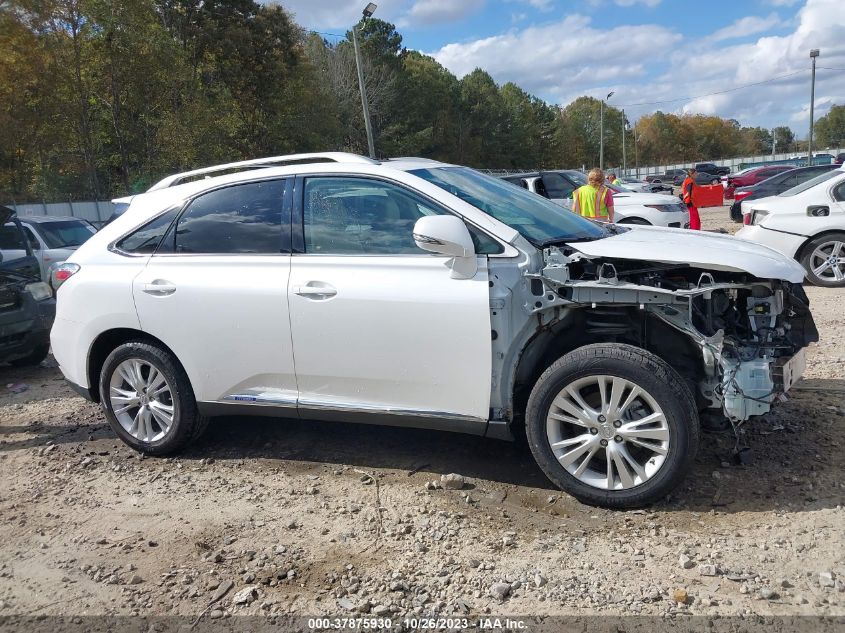 2010 Lexus Rx 450H VIN: JTJBC1BA5A2020534 Lot: 37875930