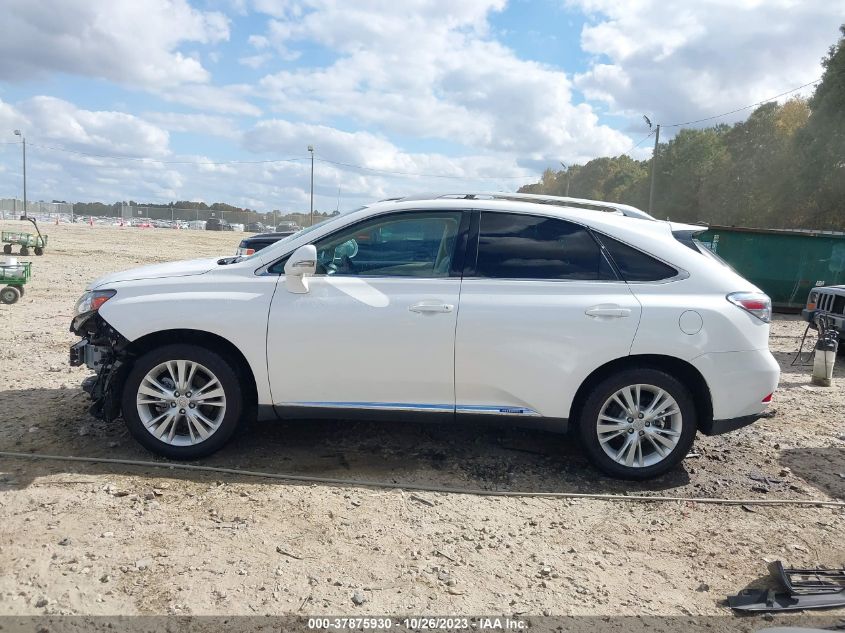 2010 Lexus Rx 450H VIN: JTJBC1BA5A2020534 Lot: 37875930