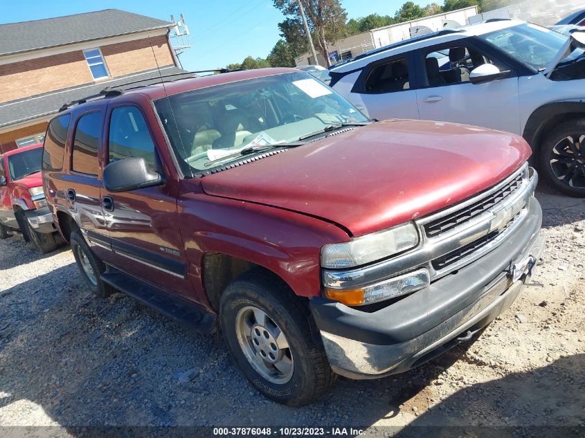 2001 Chevrolet Tahoe Ls VIN: 1GNEK13T51R120795 Lot: 37876048