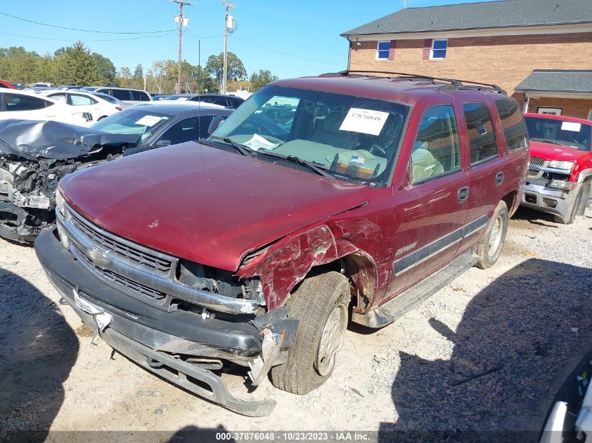 2001 Chevrolet Tahoe Ls VIN: 1GNEK13T51R120795 Lot: 37876048