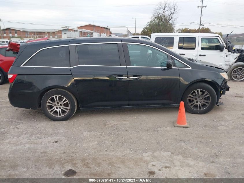 2012 Honda Odyssey Ex-L VIN: 5FNRL5H65CB129166 Lot: 37876141