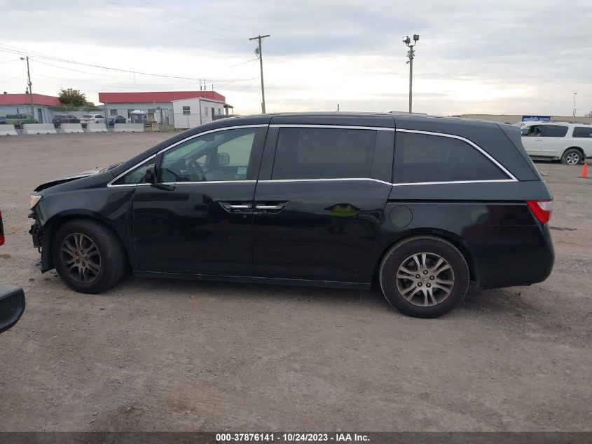 2012 Honda Odyssey Ex-L VIN: 5FNRL5H65CB129166 Lot: 37876141