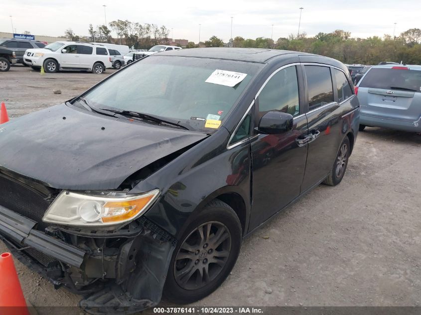 5FNRL5H65CB129166 2012 Honda Odyssey Ex-L