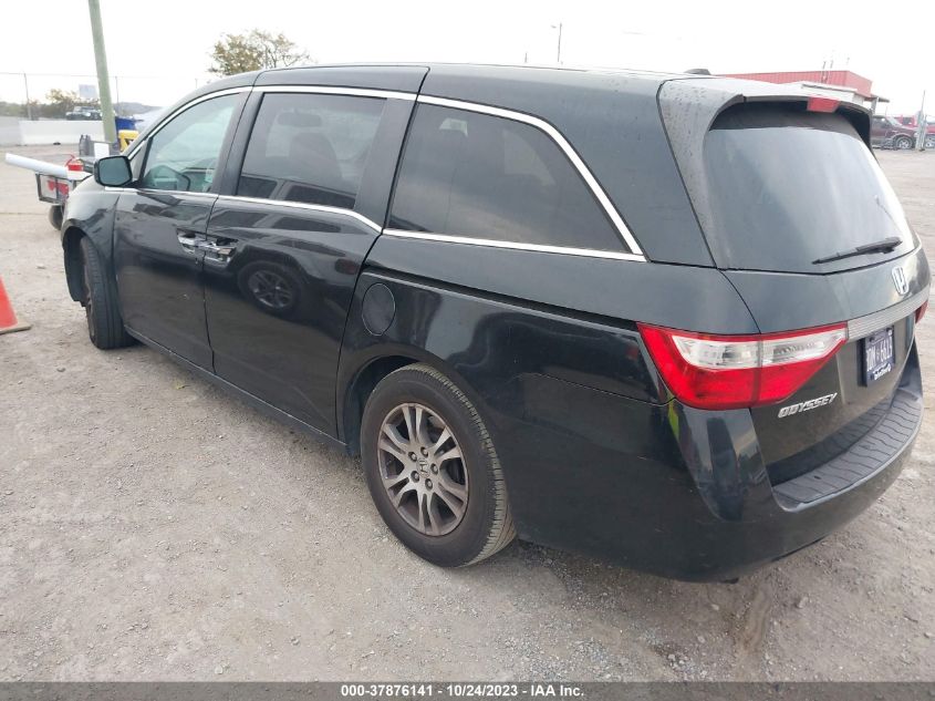 2012 Honda Odyssey Ex-L VIN: 5FNRL5H65CB129166 Lot: 37876141