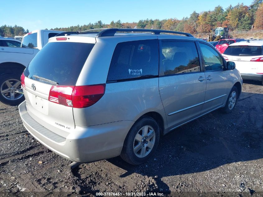 2004 Toyota Sienna Ce/Le VIN: 5TDZA23C44S140383 Lot: 37876451